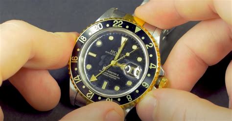 rolex watch water damage